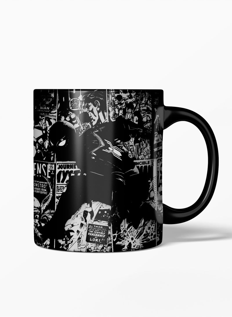 إم إي سي كوب سيراميك أسود بطبعة سبايدر مان - Image 1