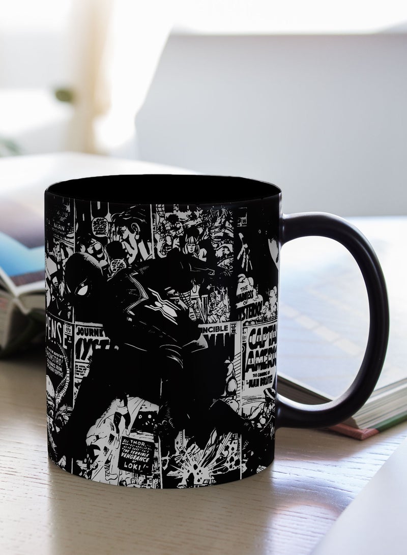 إم إي سي كوب سيراميك أسود بطبعة سبايدر مان - Image 2