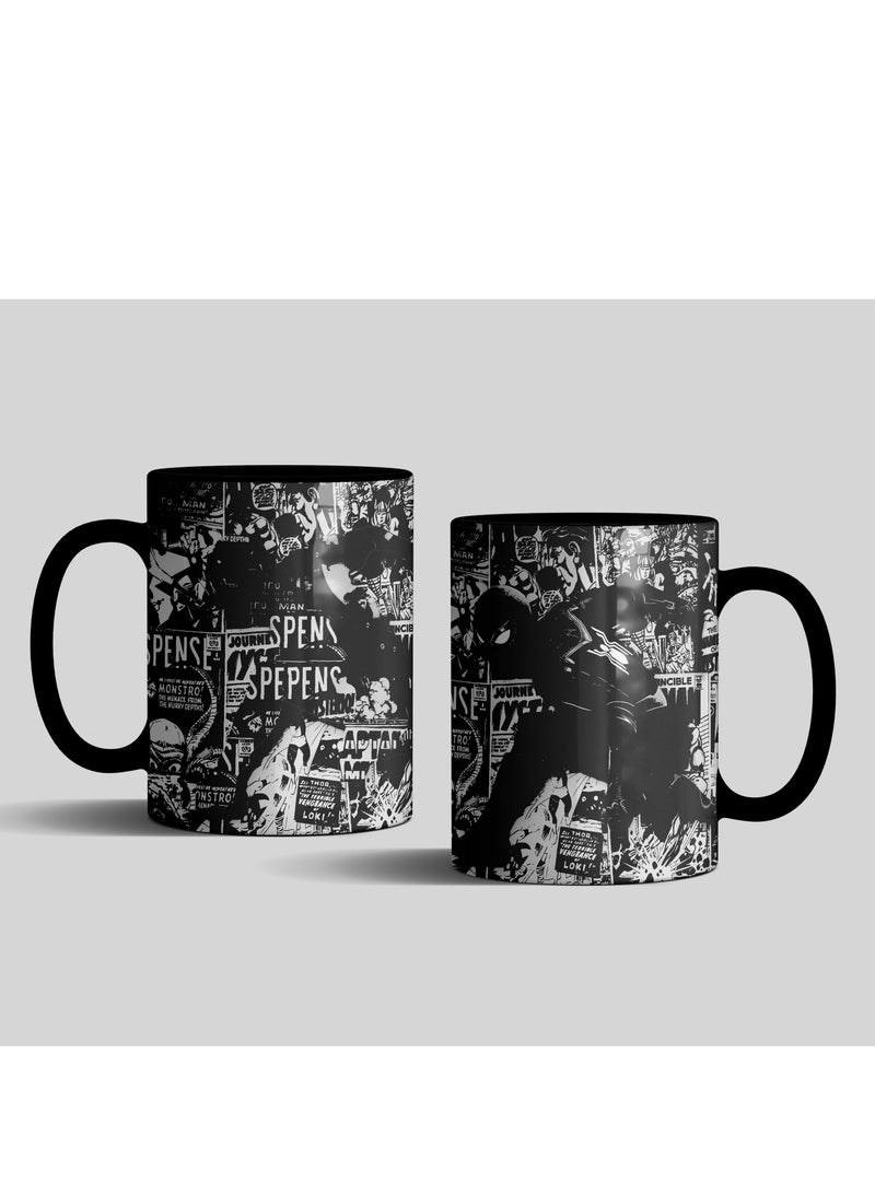 إم إي سي كوب سيراميك أسود بطبعة سبايدر مان - Image 3
