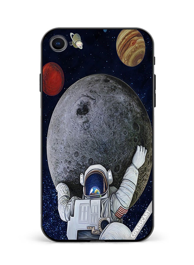 COVERSCART Protective Case Cover For Apple iPhone 7 Galaxy Design Multicolour