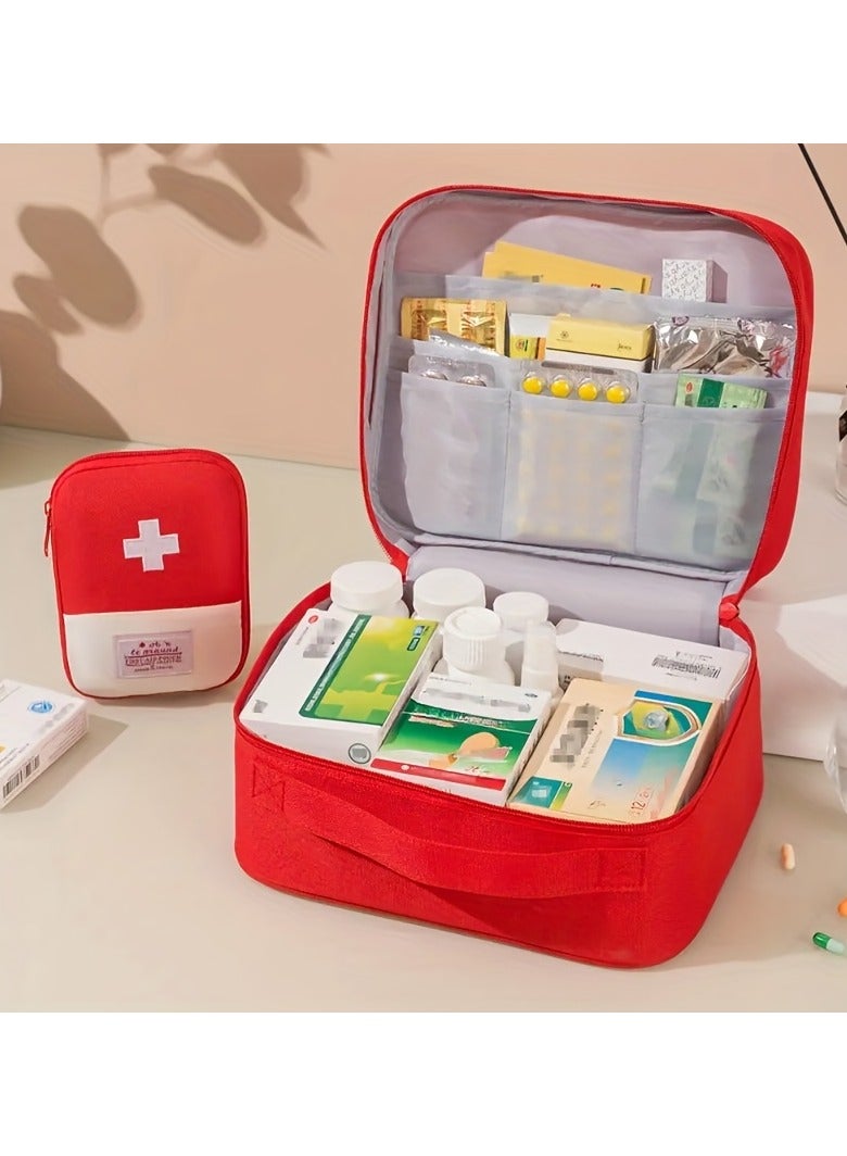 Generic 3pc Portable Medical Kit Storage Bag, First Aid Medical Bag For Outdoor Hunting, Hiking, Camping - Image 2