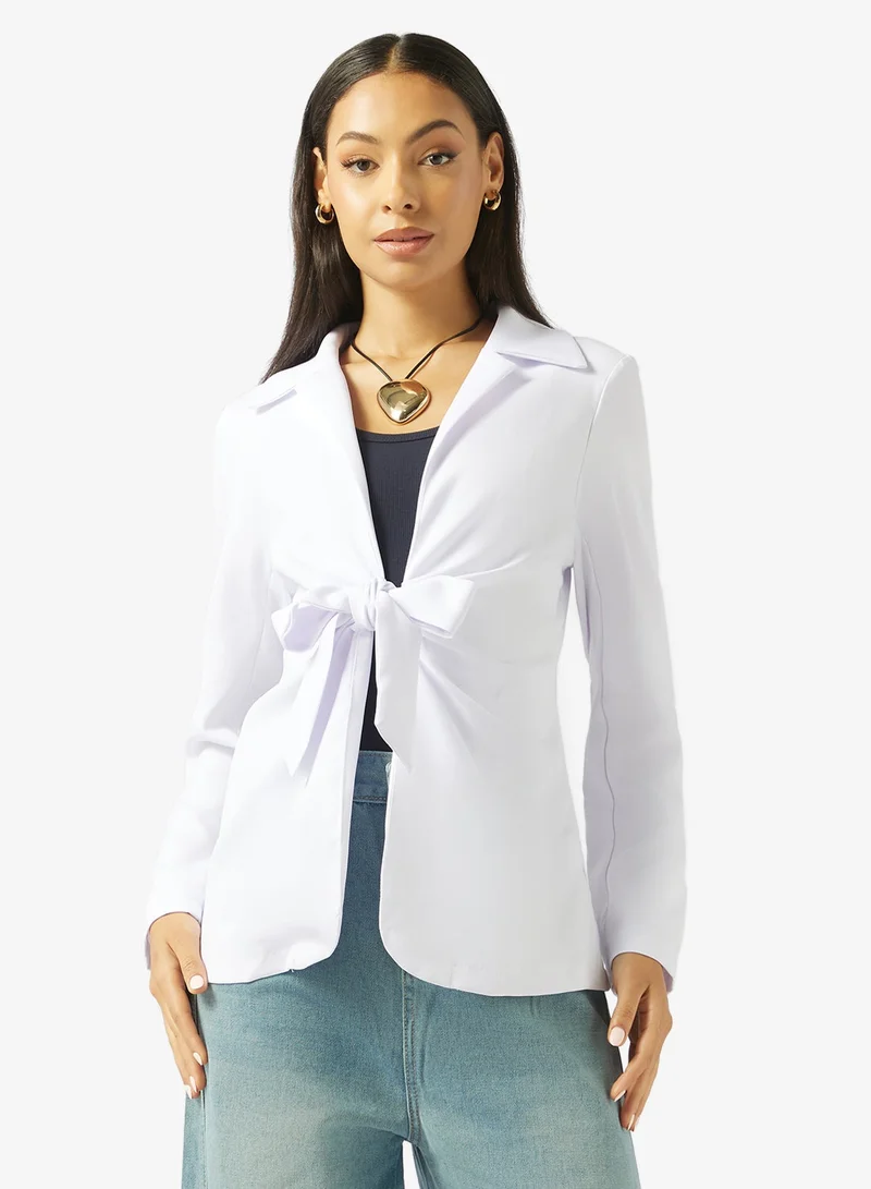 جينجر قميص بياقة وخصر محدد