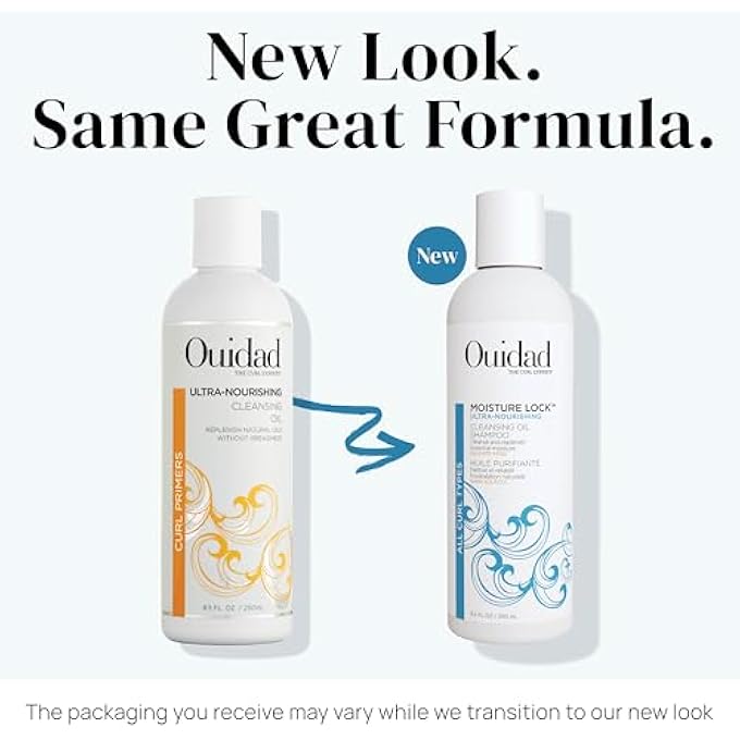 Ouidad ULTRA NOURISHING CLEANSING OIL SHAMPOO FOR UNISEX 8.5 OZ SHAMPOO - Image 3