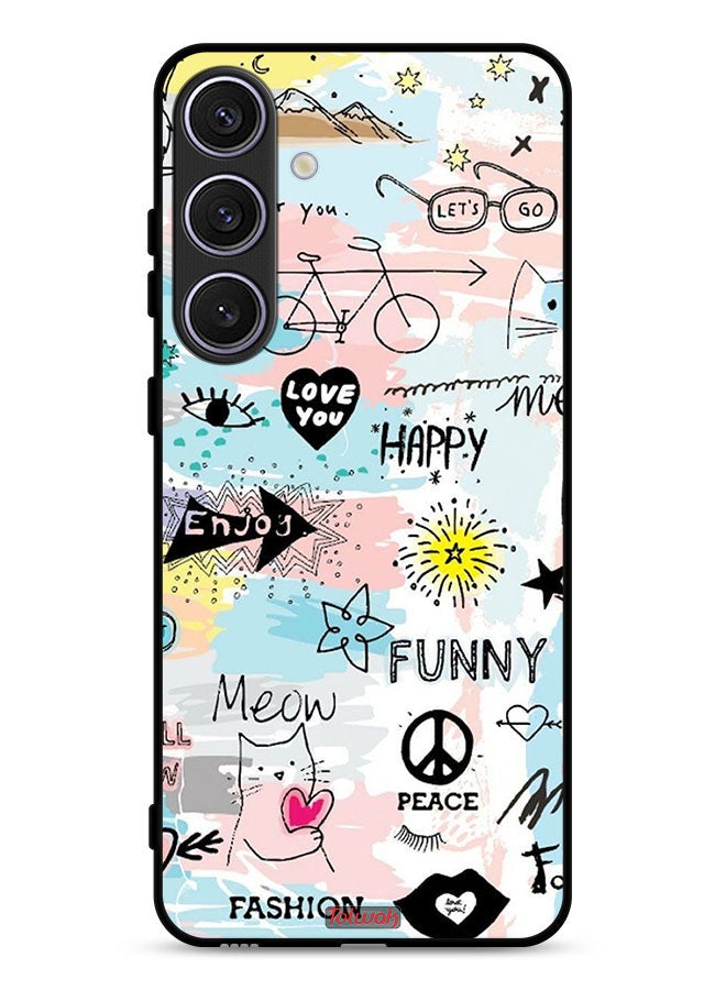 Tolwak Samsung Galaxy S24 5G Protective Case Cover Love You Tags - Image 1