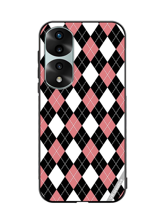 VR CREATIVE Protective Case Cover For Honor 70 Pro Strips Design Multicolour - Image 1