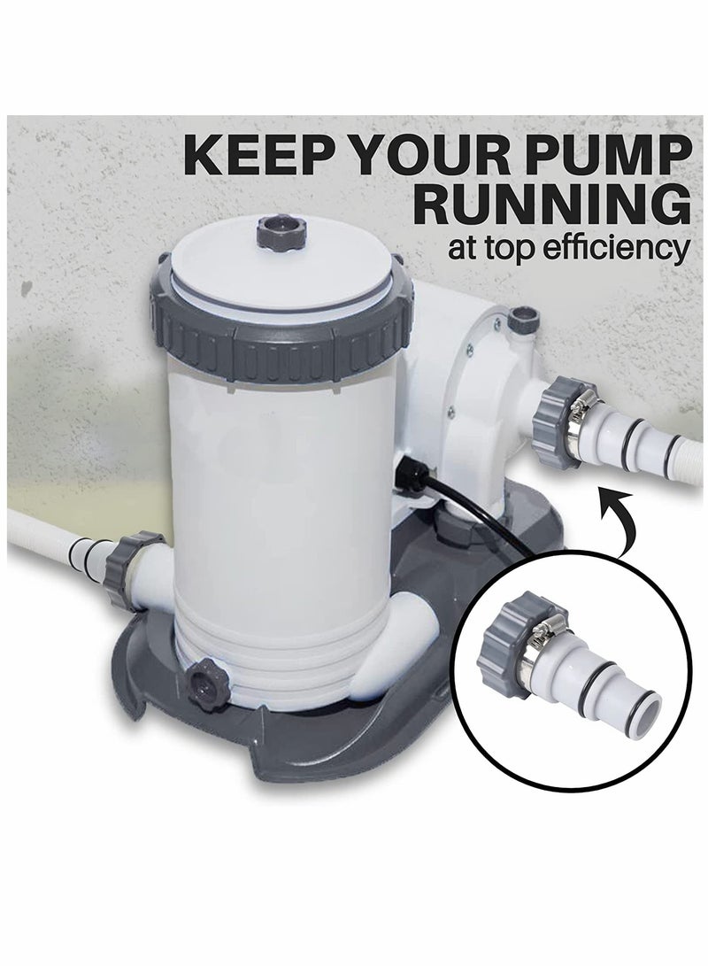 Threaded Hose Adapter for Intex Pool Sets 1.5 and 1.25 Inch Hoses Compatible with Filter Pumps Chlorine Generators Salt Systems 2 Pack - Image 5