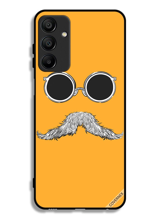 Covernex Samsung Galaxy A15 4G Protective Case Cover Glasses And Mustache Art - Image 1