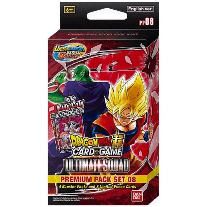 Dragon Ball Super Card Game Ultimate Squad Premium Pack Set 08 Red - Image 2