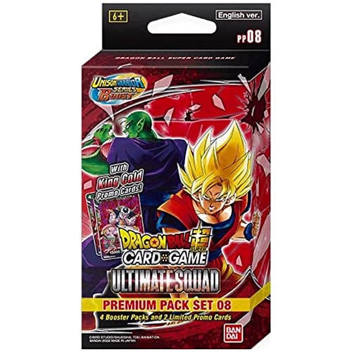 Dragon Ball Super Card Game Ultimate Squad Premium Pack Set 08 Red - Image 1