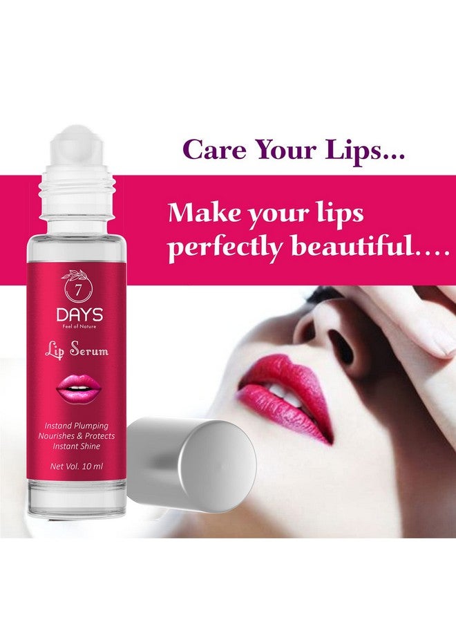 7 Days Roll On Lip Serum Oil Lip Lightening & Plumping Serum For Men & Women Natural - Image 3