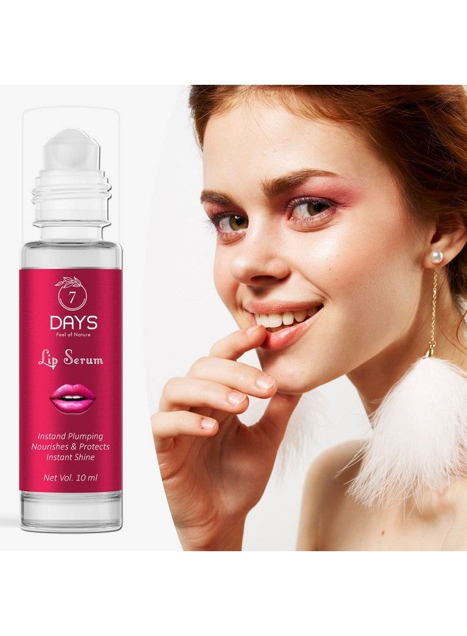 7 Days Roll On Lip Serum Oil Lip Lightening & Plumping Serum For Men & Women Natural - Image 1