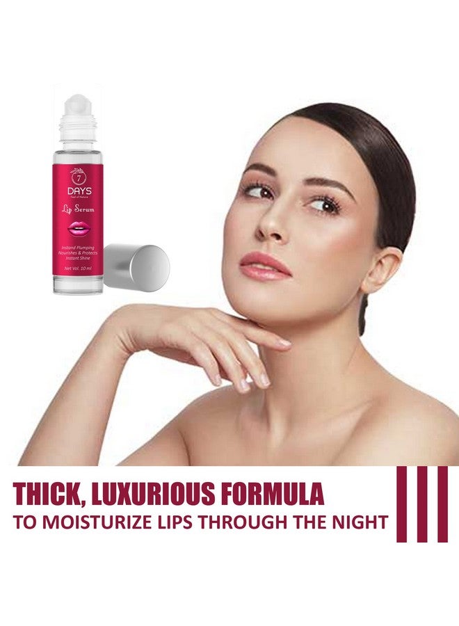 7 Days Roll On Lip Serum Oil Lip Lightening & Plumping Serum For Men & Women Natural - Image 2