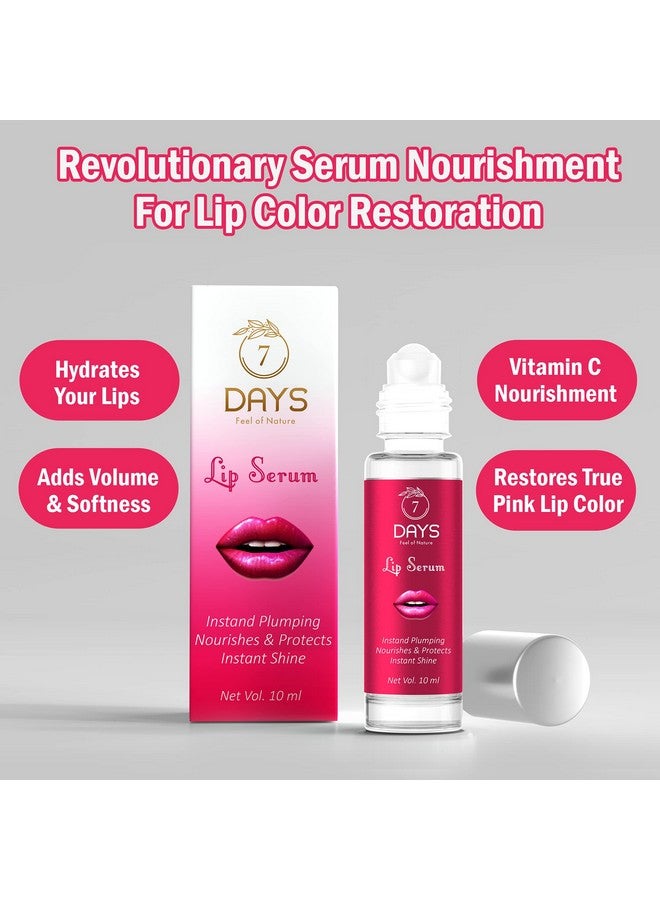 7 Days Roll On Lip Serum Oil Lip Lightening & Plumping Serum For Men & Women Natural - Image 5