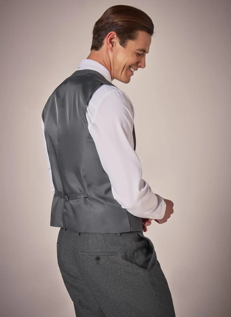 Matalan Taylor & Wright Aston Charcoal Waistcoat