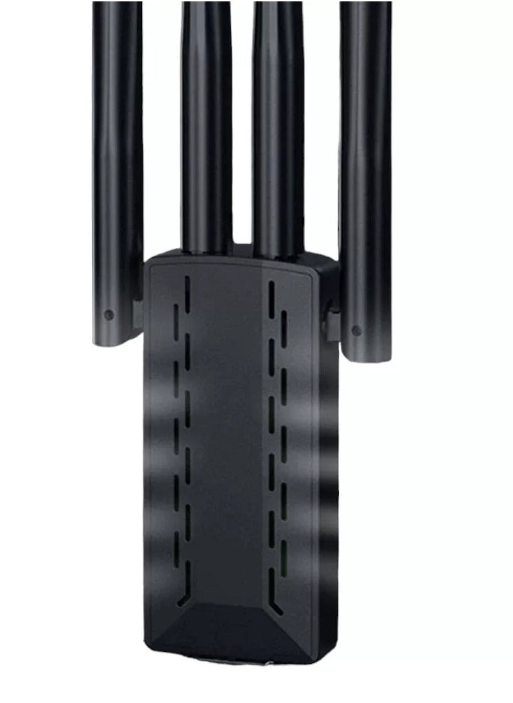 GO-DES Go Des GD-BT318 Dual Band 1200m 300Mbps 4 Antennas Wireless Internet Provider USB High Power WiFi Adapter  - Image 4