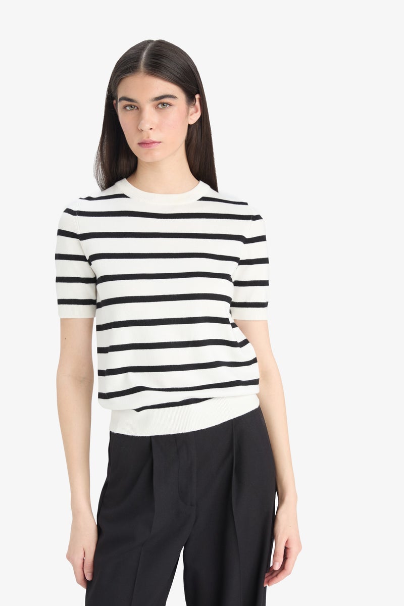 DeFacto Woman Regular Fit Crew Neck Pullover Casual - Image 4