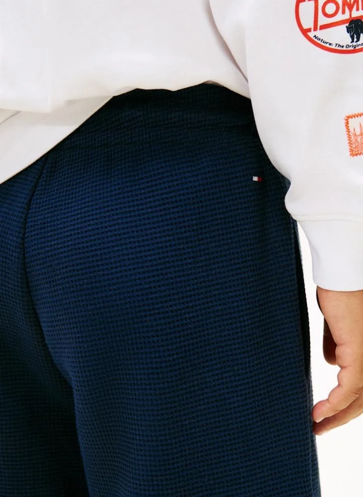 TOMMY HILFIGER Kids Texture Cargo Sweatpants