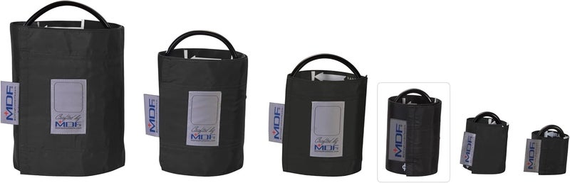 MDF Instruments MDF LatexFree Pediatric Replacement Blood Pressure Monitor Cuff Single Tube MDF2030421 Black NoirNoir
