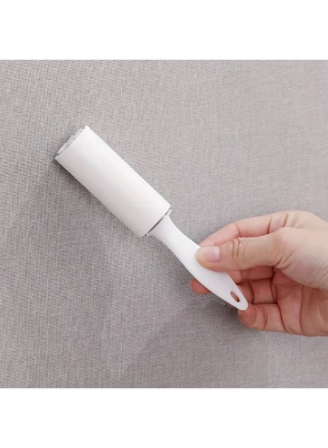 رول إزالة شعر القطط (صغيرة مناسبة للتنقل) مزيل شعر الحيوانات الأليفة بحجم صغير عملي ومثالي للسفر والتنقل لإزالة الوبر والشعر المتساقط من الملابس والأثاث والسجاد بسهولة وفعالية أداة تنظيف محمولة للقطط والكلاب - Image 4