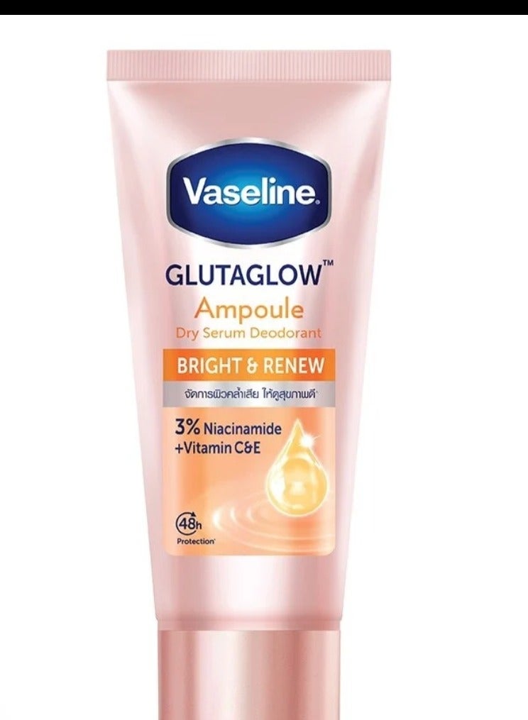 Vaseline Glutaglow Bright & Renew Ampoule Dry Serum Deodorant - 45ml