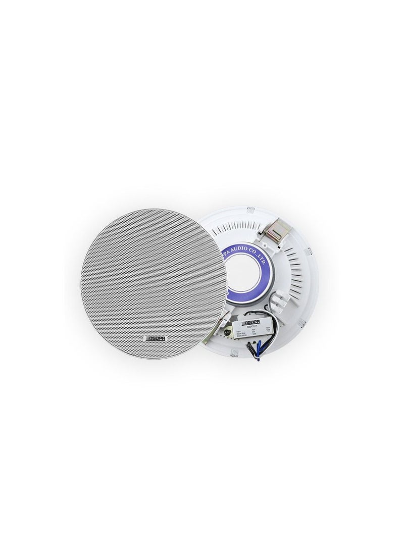 DSP7011 6.5'' Frameless 10W Ceiling Speaker with Transfomer