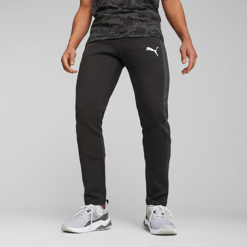 PUMA EVOSTRIPE Mens Black Sweatpants - Image 2