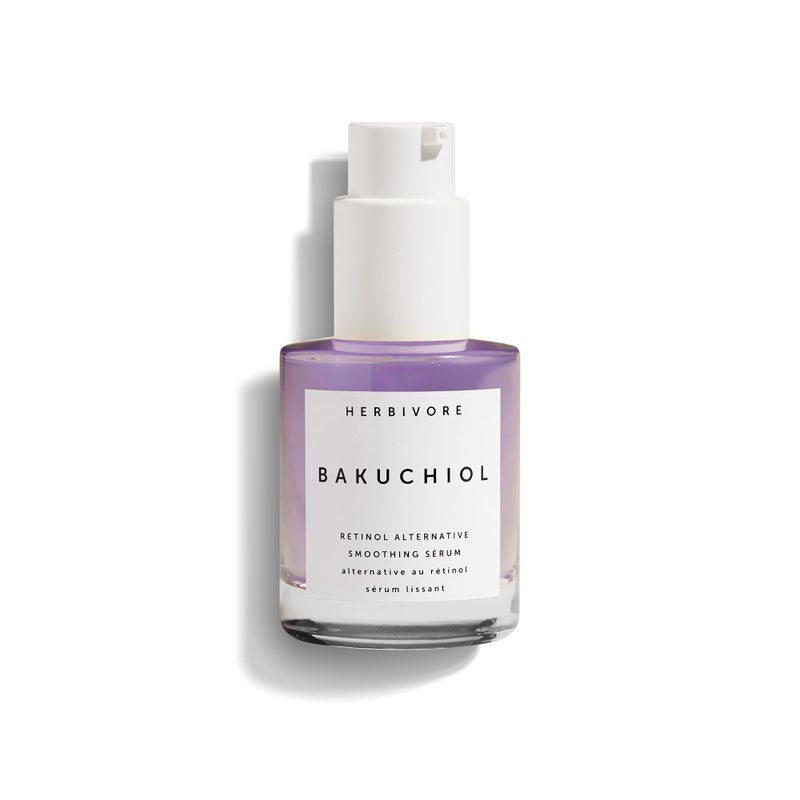 HERBIVORE Bakuchiol Retinol Alternative Face Serum REGULAR STRENGTH - Bakuchiol + Peptides, Smooths Skin, Reduces Fine Lines & Wrinkles, Plant-based, Vegan, Cruelty-free, 30mL / 1 oz - Image 1