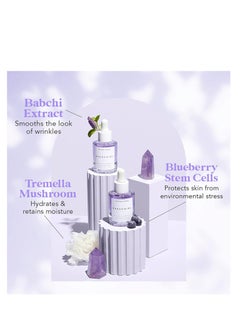 HERBIVORE HERBIVORE Bakuchiol Retinol Alternative - Bakuchiol + Peptides, Smooths Skin, Reduces Fine Lines, Wrinkles & Puffiness, Plant-based, Vegan, Cruelty-free  - Image 4