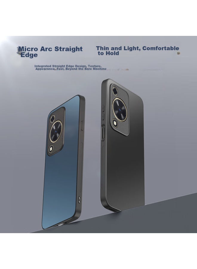 Hotfire Case For Huawei Enjoy 70, Huawei Enjoy 70 Protective Cover, Frosted Full Coverage Ultra-thin Shockproof Anti-fingerprint Case For Men And Women - Deep Sea Blue - Image 3