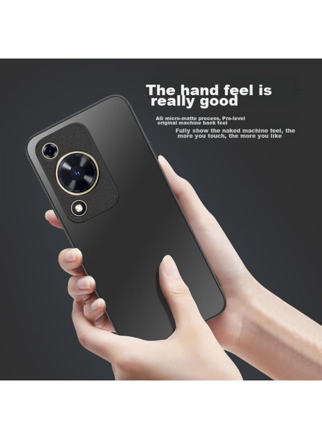 Hotfire Case For Huawei Enjoy 70, Huawei Enjoy 70 Protective Cover, Frosted Full Coverage Ultra-thin Shockproof Anti-fingerprint Case For Men And Women - Deep Sea Blue - Image 2