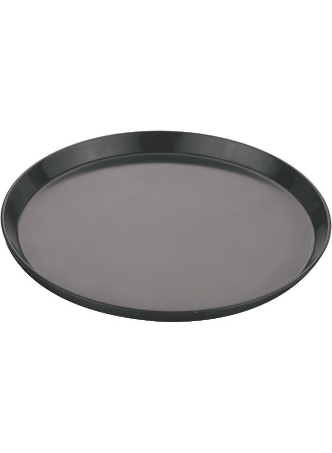 Vinod Hard Anodized Aluminium Microwave Tawa (25 cm, Black) - Image 1