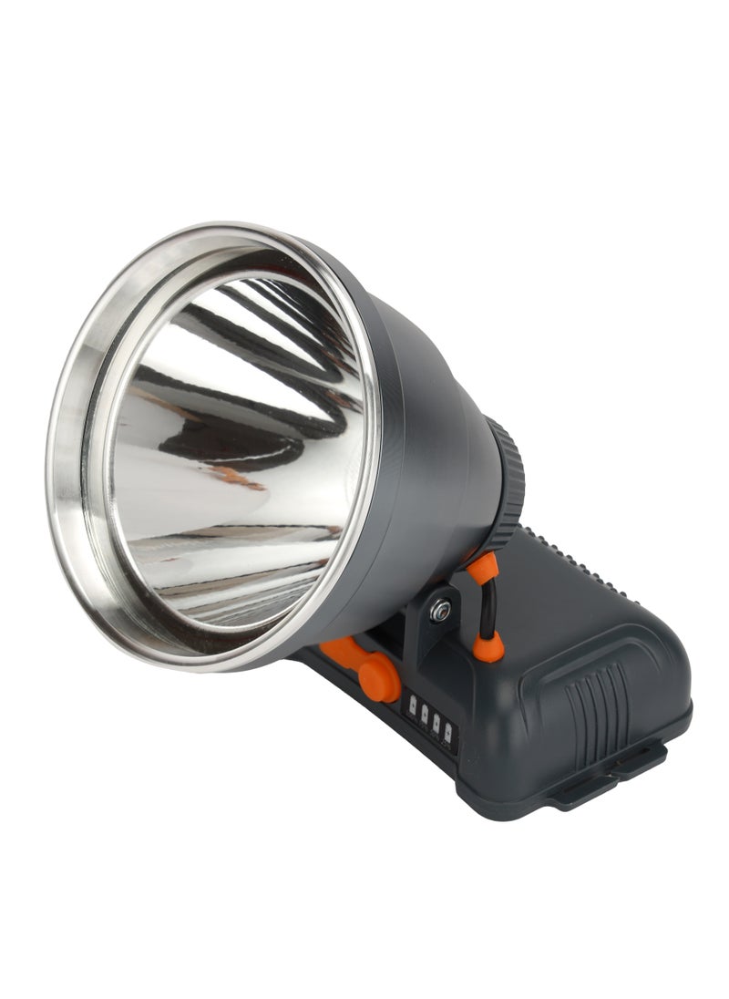 GEEPAS Rechargeable LED Headlamp|Lithium Battery and Easy to Use|Compact,Portable and Light-Weight Design|Strong,Low and Flashing Light,Perfect for Camping, Hiking, Cycling, Fishing, etc.|GHL51093 Black  - Image 4