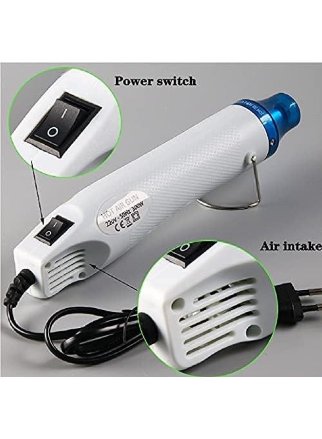 Professional hot air gun, white - Image 2