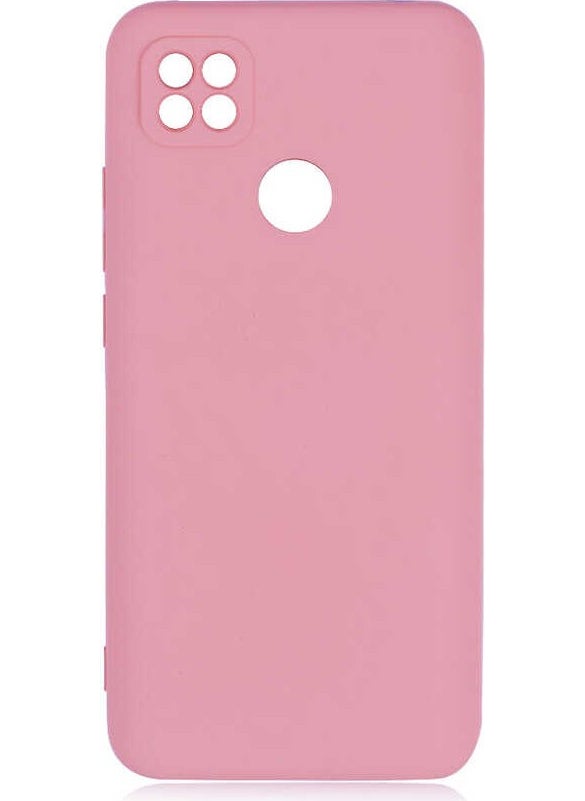 Nevarium Xiaomi Redmi 9c Case Launch Inside Velvet Silicone - Pink Light 