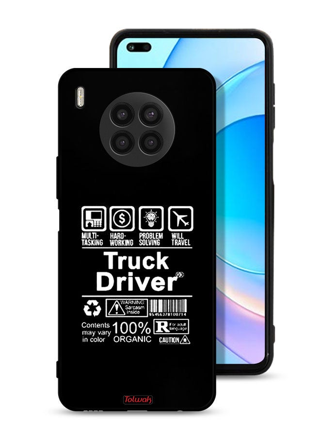 Tolwak Honor 50 Lite Protective Case Cover Truck Driver Sticker - Image 1