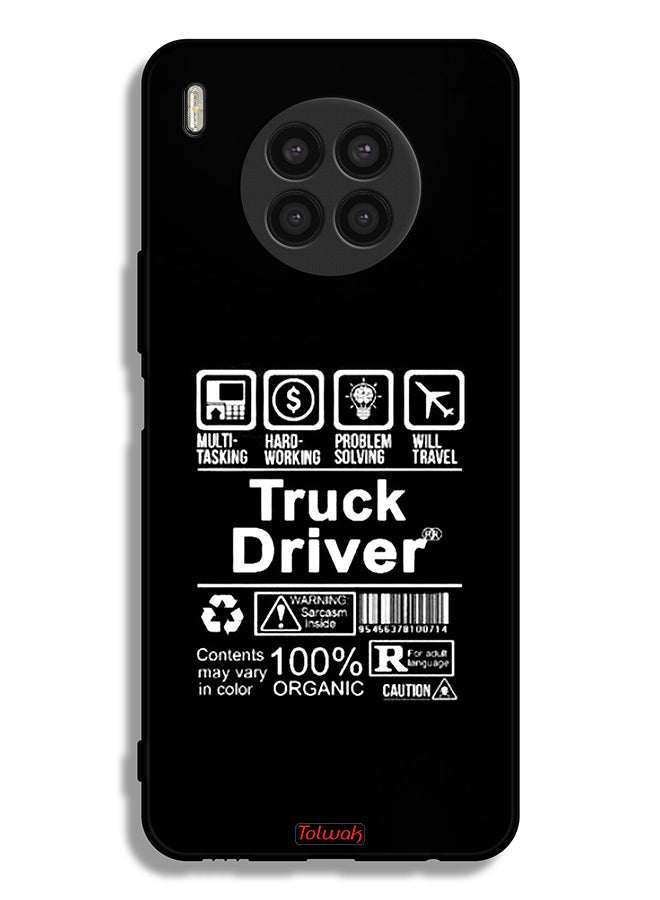 Tolwak Honor 50 Lite Protective Case Cover Truck Driver Sticker - Image 2
