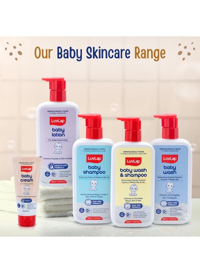 Luvlap Baby Cream -100g, Face & Body Moisturizing Cream with Shea Butter & Colloidal Oatmeal - Image 4