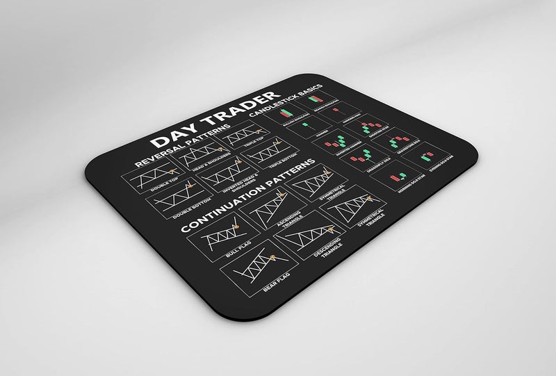 Designfullprint Day Trader Mouse Mat Large Gaming Pad for Mouse and Keyboard Mouse Mat Pad QDH - Image 4
