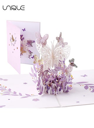 Greeting Card,3D Card, Pop Up Card, Romantic Theme Cards, Anniversary Cards for Wife Girlfriend Mother, Birthday Cards, Happy Holidays, Spring Card, Season's Greetings (Flying Butterfly) - pzsku/Z750334FFDDAE51F3814AZ/45/_/1701506392/bffcac3e-119e-4db7-a9d7-8192d617124f