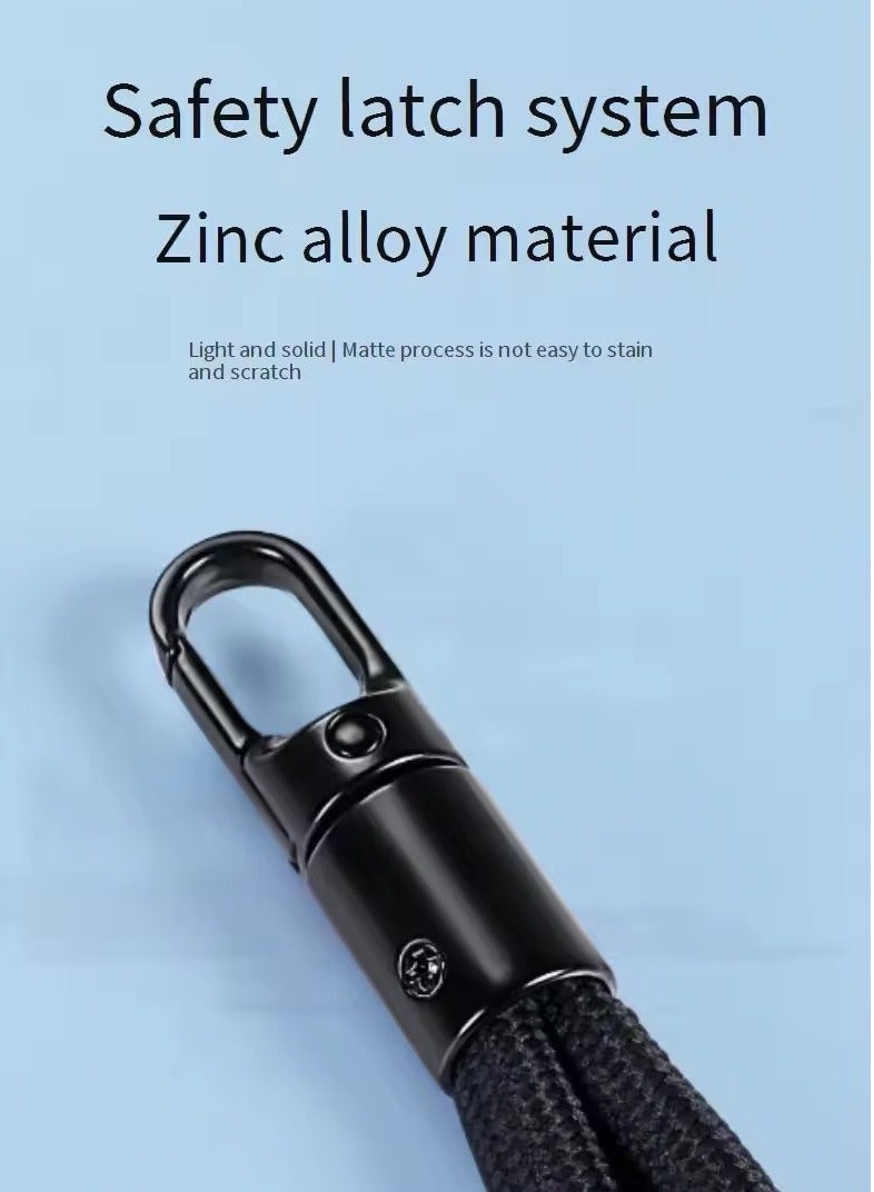 2 قطعة حامل هاتف محمول سلسلة حبل عنق سلسلة هاتف إكسسوارات الهواتف المحمولة - Image 4