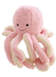HAPTIME Pink Octopus Plush, Kawaii Plushies, Cute Stuffed Animal, Great Gift For Kids Children Boys Girls (15.7 Inch)  - Image 1