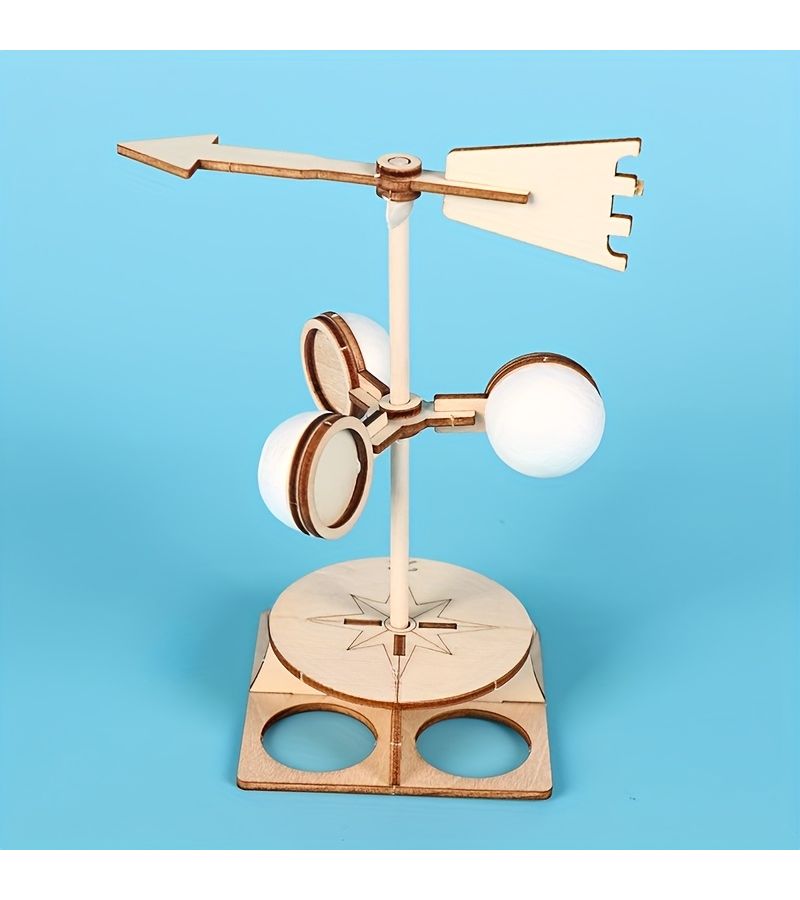 DIY Homemade Wind Vane Science Experiment Student Direction Indicator - Image 3