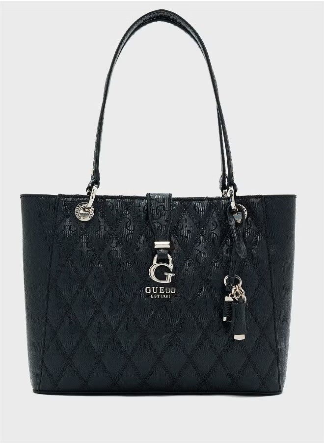 GUESS BY MARCIANO GU.E.SS Adi Small Noel Tote  - Image 1