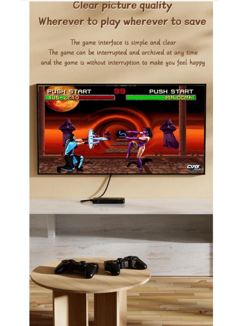 ايناوو جهاز ألعاب فيديو لاسلكي HDMI سعة 64 جيجابايت مع 15,000 لعبة - Image 2