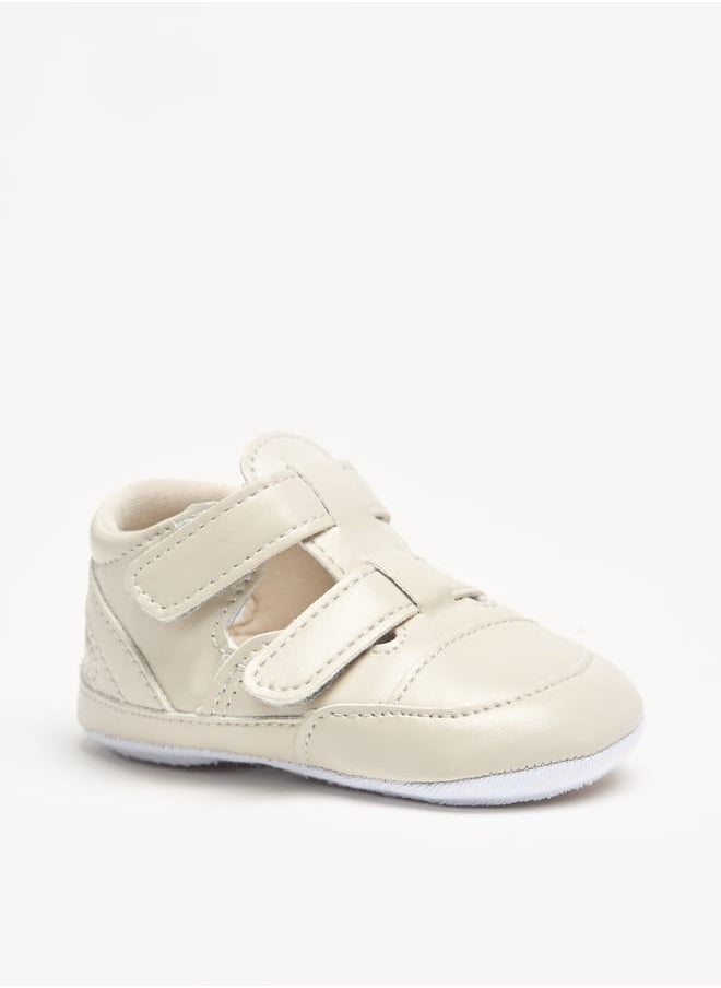 Barefeet Solid Booties with Hook and Loop Closure Ramadan Collection  - Image 1