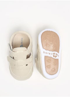 Barefeet Solid Booties with Hook and Loop Closure Ramadan Collection  - Image 4