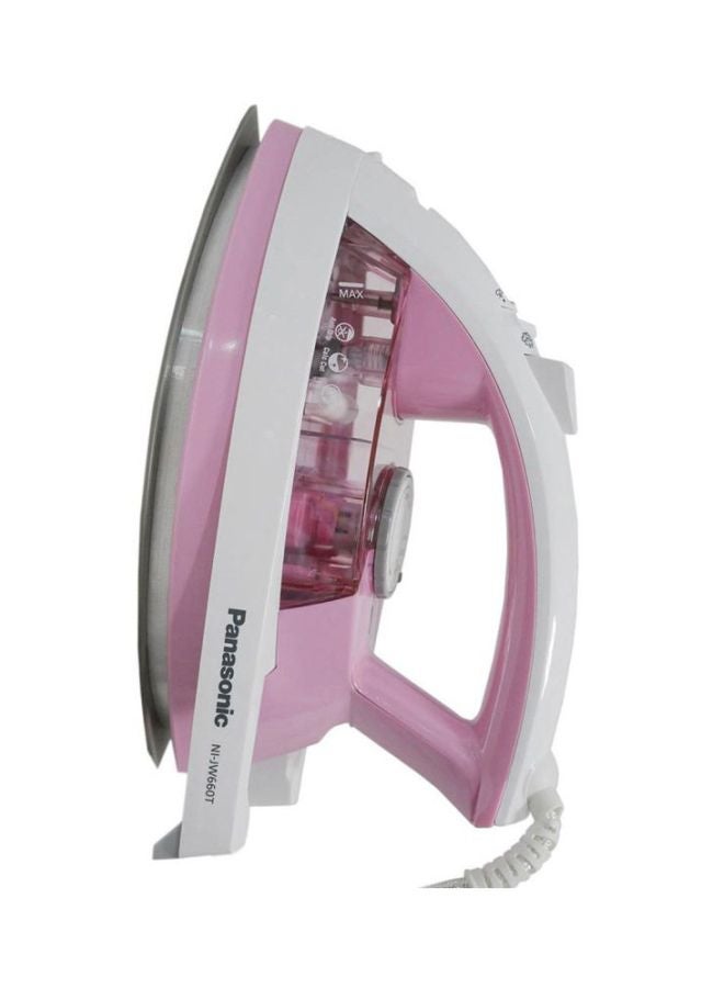 Panasonic Steam Iron 2 L 2200 W NI-JW660T-PTV White/Pink - Image 2