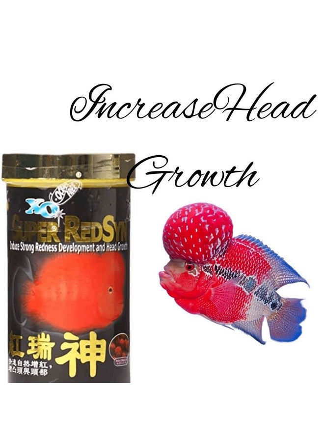 VAYINATO Ocean Free XO Super Redsyn (Original) Fish Food, 100G/280ML | Induce Strong Redness Development and Head Growth for Flowerhorn, Cichild, etc. - Image 3
