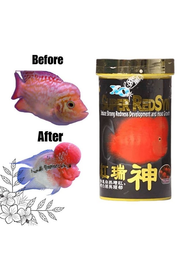 VAYINATO Ocean Free XO Super Redsyn (Original) Fish Food, 100G/280ML | Induce Strong Redness Development and Head Growth for Flowerhorn, Cichild, etc. - Image 4