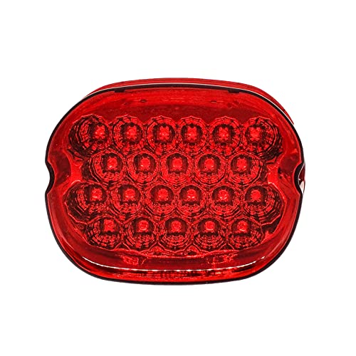 OZ-USA FL Red LED Tail Brake Light Compatible with Harley Touring Electra FLTR Road King Glide FLHTCU I - Image 5